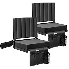 VIVOHOME Stadium Seats with Back Support