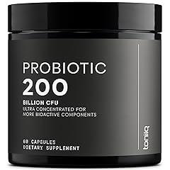 Toniiq 200 Billion CFU Probiotic Supplement