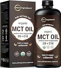 Micro Ingredients Organic MCT Oil, 32 fl oz