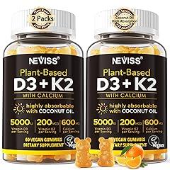Vitamin D3 & K2 Gummies with Calcium