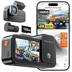 WOLFBOX X5 3 Channel 4K Dash Cam