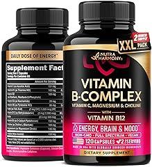 NutraHarmony Vitamin B Complex Supplement