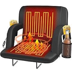 Seeutek Heated Stadium Seat with Back Support