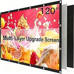 Pipishell 120 Inch Portable Projector Screen