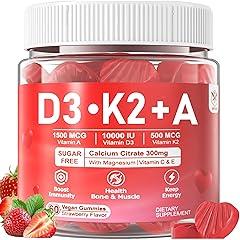 EnvyCure Vitamin D3 and K2 Gummies