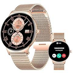 SOUYIE Women's Smart Watch with AMOLED Display