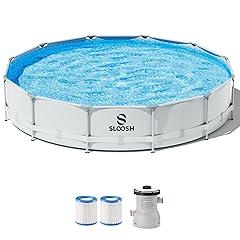 Sloosh 12ft Above Ground Pool Set