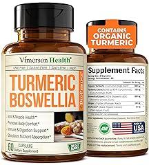 Turmeric and Boswellia Extract Supplement
