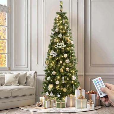 pencil christmas tree