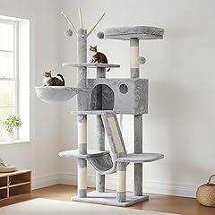 Hey-brother 53" Cat Tower with Hammocks