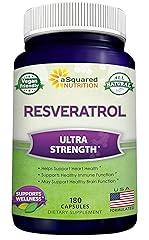 Natural Resveratrol Antioxidant Supplement 1000mg