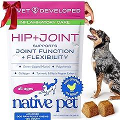 Native Pet Joint Relief Chews for Dogs