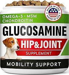 Glucosamine Joint Supplement for Dogs - Chicken Flavor