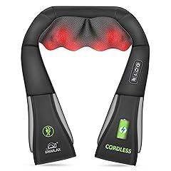 Snailax Cordless Neck and Back Massager