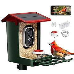 Smart Bird Feeder Camera with Solar Power