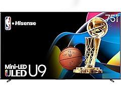 Hisense 75-Inch U9 Series Mini-LED 4K TV