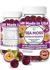 Lunakai Sea Moss Gummies with Ashwagandha and Elderberry