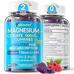 Magnesium Citrate Gummies 500mg Sugar-Free