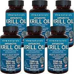 Viva Naturals Antarctic Krill Oil Supplement