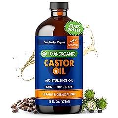 Organic Castor Oil 16 fl. Oz