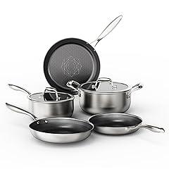 Cooker King Stainless Steel Non-Stick Cookware Set