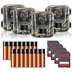 WOSODA Mini Trail Camera Set 24MP 1080P HD