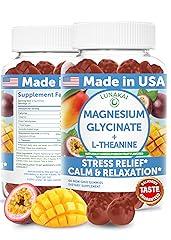 Lunakai Magnesium Glycinate Gummies with L-Theanine