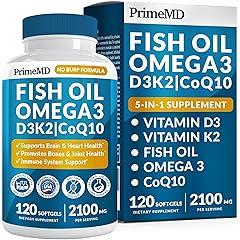 PrimeMD Omega 3 Fish Oil 2100mg Supplement