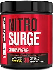 Jacked Factory Nitrosurge Shred Pre Workout Powder