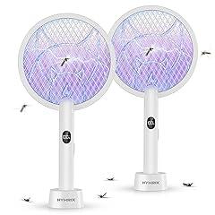 Nymrix Electric Fly Swatter Racket Two-Pack