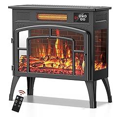 Breezeheat Electric Fireplace Stove with Remote