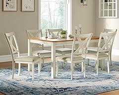 Amerlife Farmhouse Dining Table Set with Chairs