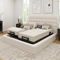 FLEXISPOT Adjustable Split King Bed Frame