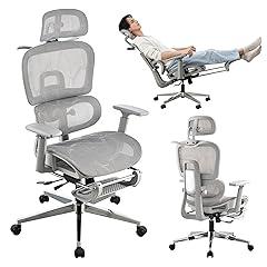 Hujusko Ergonomic Office Chair with Footrest