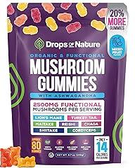 Ashwagandha & Lion's Mane Mushroom Gummies