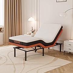ESHINE 2000 Series Twin XL Adjustable Bed Frame & Mattress