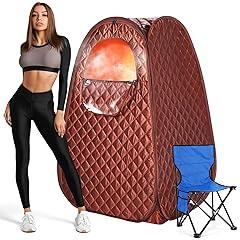 Portable Sauna Tent with Steamer and Accessories