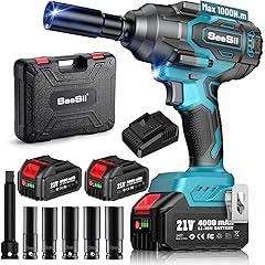 Seesii 1000Nm Cordless Impact Wrench WH760