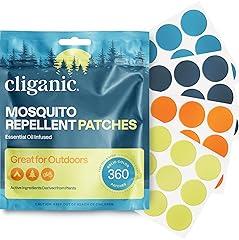 Cliganic Mosquito Repellent Stickers 360 Pack