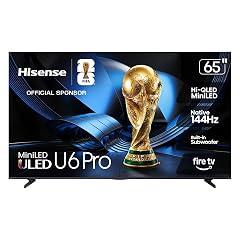 Hisense 65" U6 Pro Series Mini-LED 4K TV