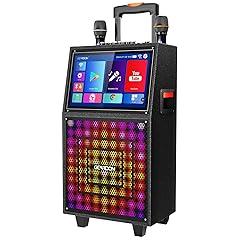 Geardon Karaoke Machine with Lyrics Display
