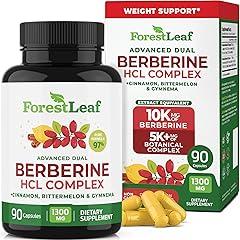 ForestLeaf Berberine Supplement with Cinnamon & Gymnema