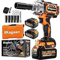 MAGSEN 1/2 Inch Cordless Impact Wrench