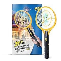 ZAP IT! Electric Fly Swatter Racket 3500V