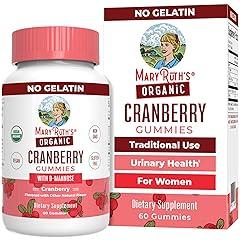 MaryRuth Organics Cranberry Supplement Gummies