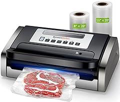 Bonsenkitchen Vacuum Sealer Machine with Cutter and Storage