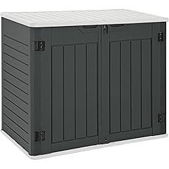 YITAHOME Outdoor Resin Storage Shed