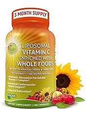 Liposomal Vitamin C 1500mg Immune Support