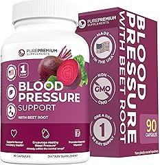 PurePremium Beet Root Supplements for Blood Pressure Support