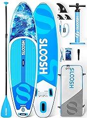 Sloosh Inflatable Paddle Board Coastal Splash